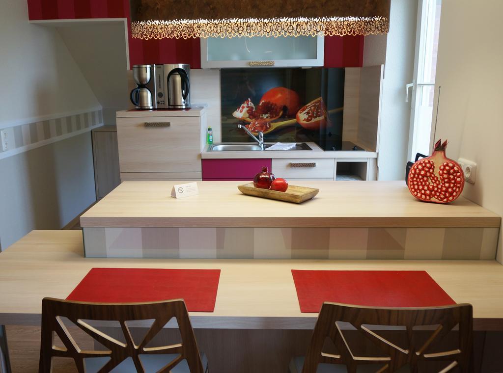 Deluxe Apartments Der "Alten Apotheke" プレロー 部屋 写真